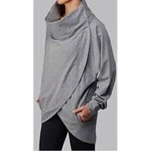 Lululemon Cocoon Wrap Sweater Light Heathered  Gray Size 6
